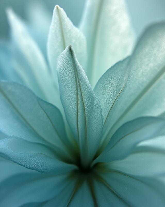 Nærbillede af teksturer i tørrede og friske blomster